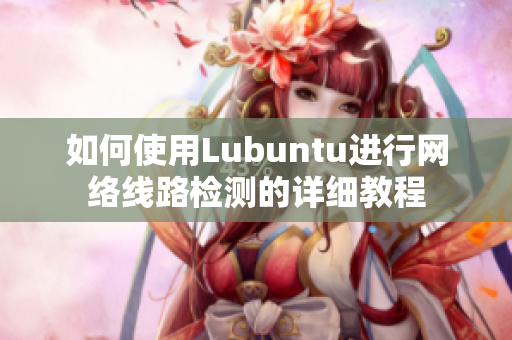 如何使用Lubuntu进行网络线路检测的详细教程