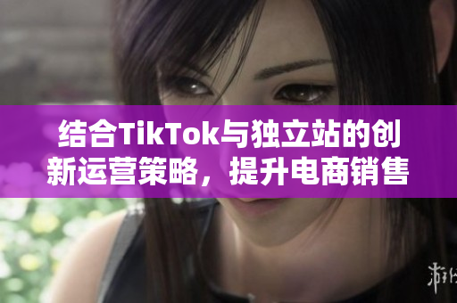 结合TikTok与独立站的创新运营策略，提升电商销售新机遇